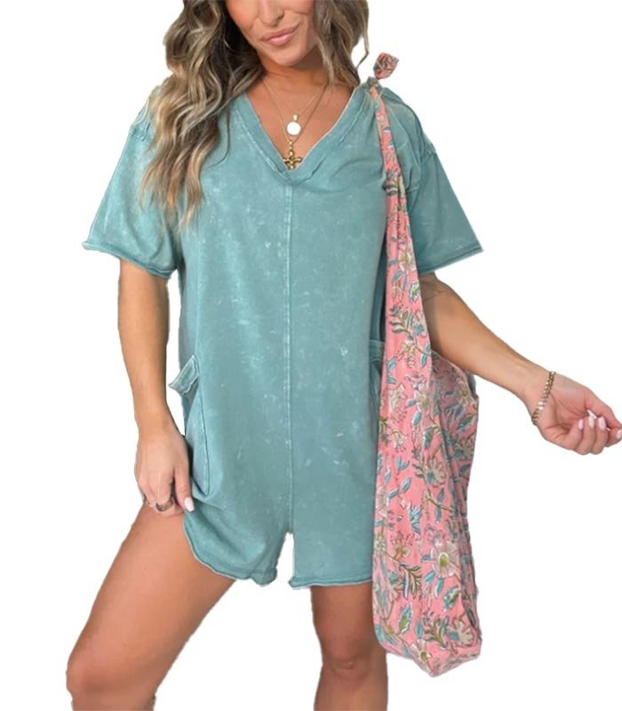 Maricel | Stylish Washed Romper