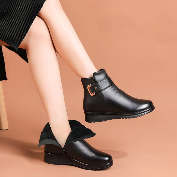 Lina | Comfortable and Warm Ankle Boots