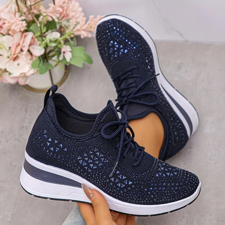 Isabelle | Orthopedic shoes decorated with rhinestones