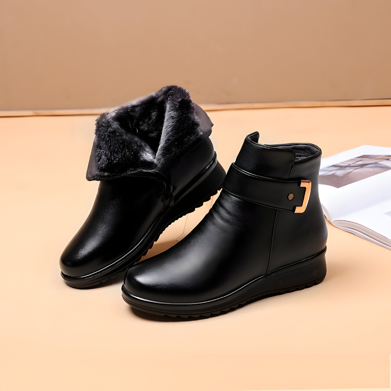 Lina | Comfortable and Warm Ankle Boots