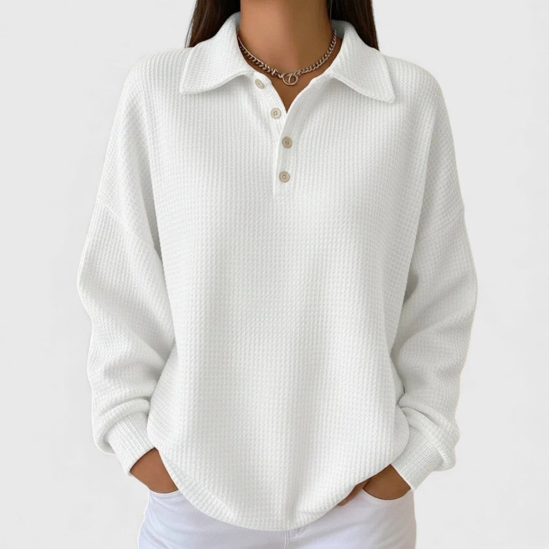Mara | Soft Knit with Collar
