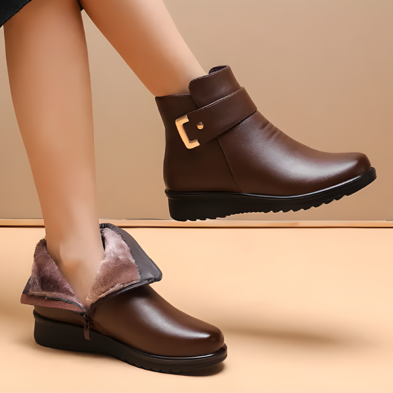 Lina | Comfortable and Warm Ankle Boots