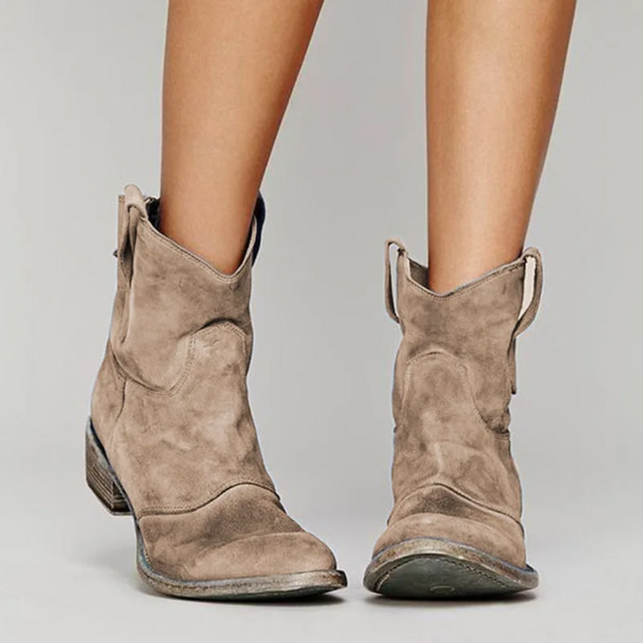 Carlotta | Chic Suede Ankle Boots | Fashion-Forward Look