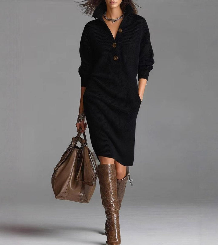 Damaris™ | Warm Knitted Dress