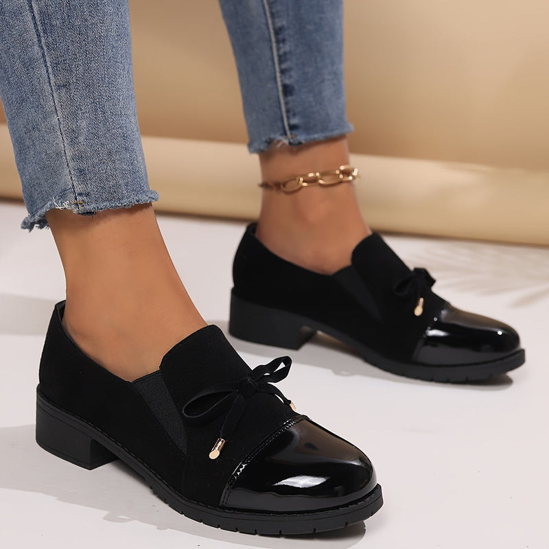 Virna | Comfortable and Elegant Loafers with Bow