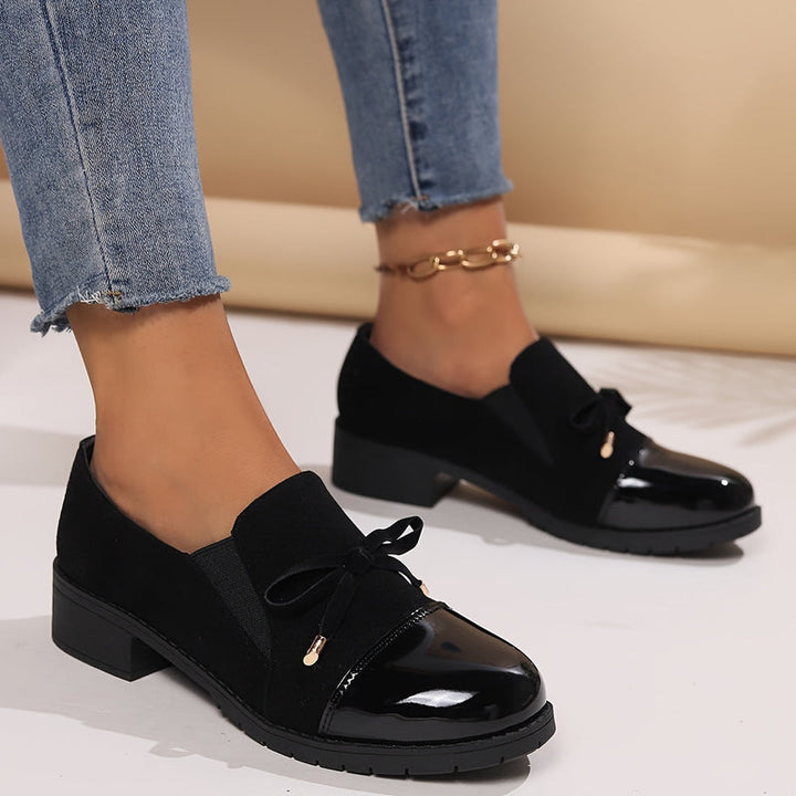 Virna | Comfortable and Elegant Loafers with Bow
