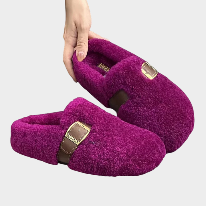 Elara™ | Cozy Fluffy Loafers