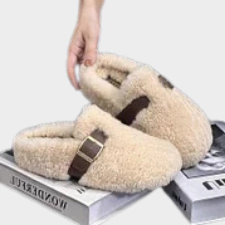 Elara™ | Cozy Fluffy Loafers