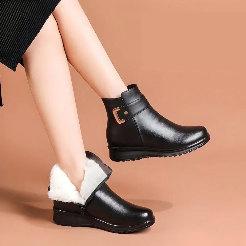 Lina | Comfortable and Warm Ankle Boots
