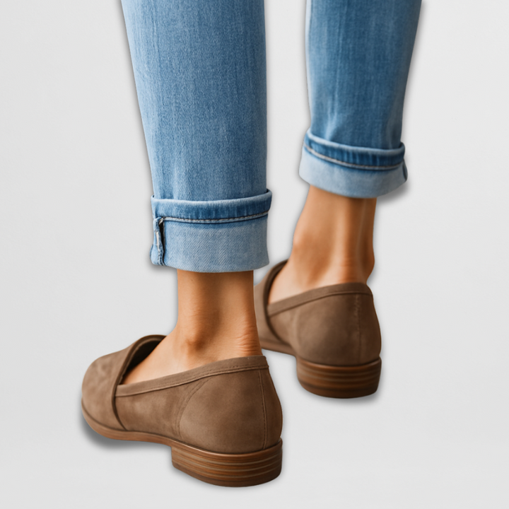 Nadia | Suede Loafers