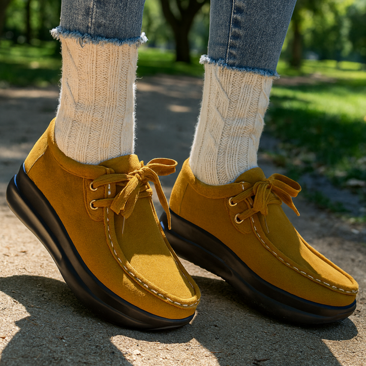 Tonja | Suede Shoes with Laces