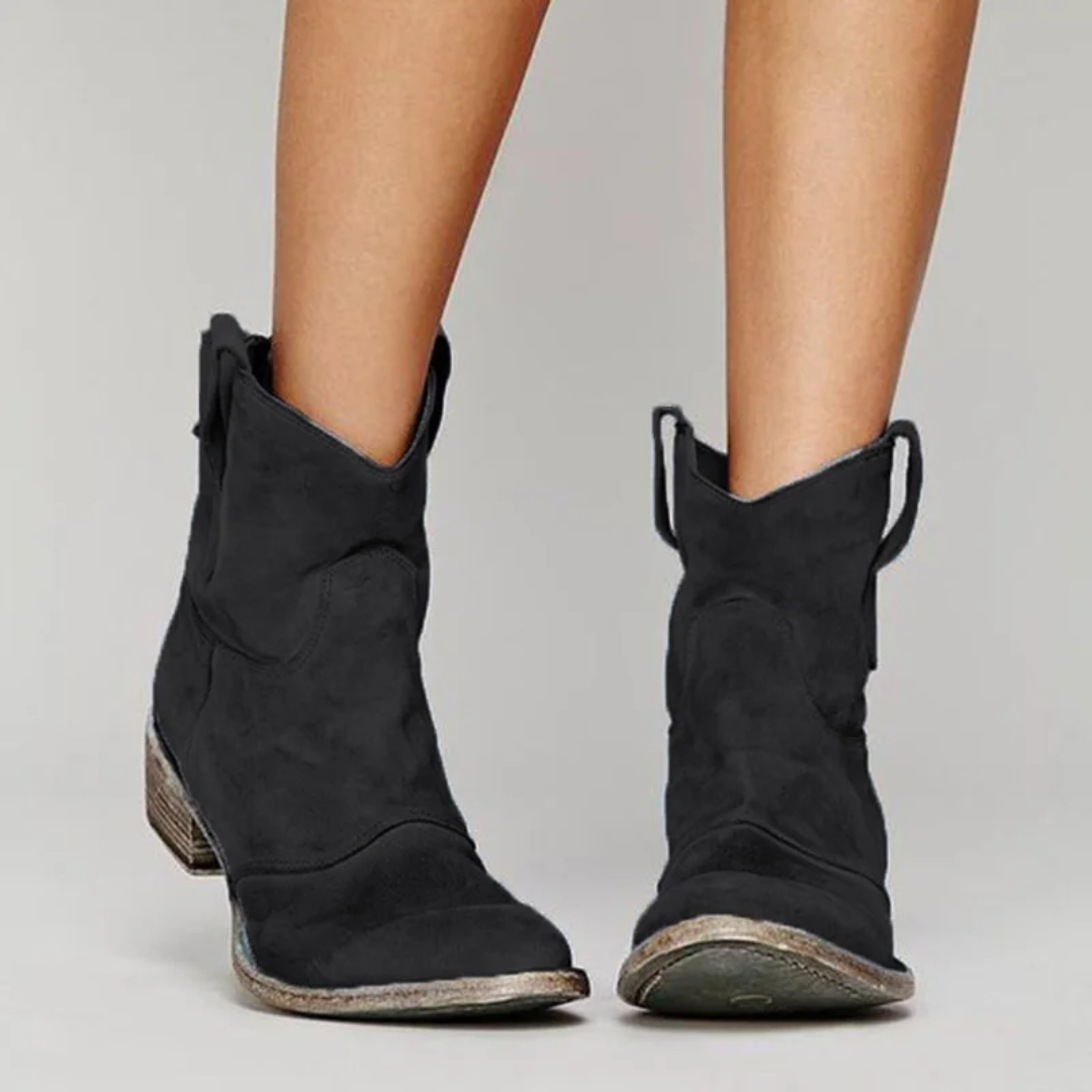 Carlotta | Chic Suede Ankle Boots | Fashion-Forward Look