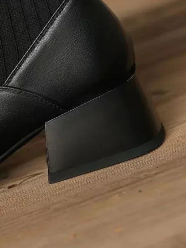 Lina | Warm Ankle Boots with Medium Heel