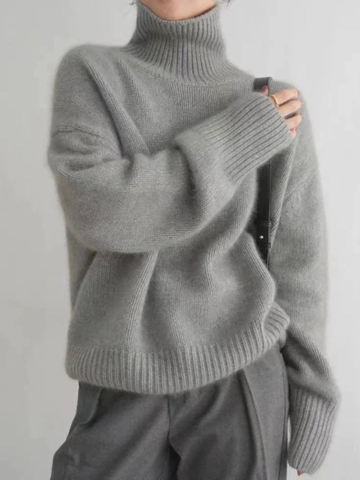 Monika™ | High Collar Sweater