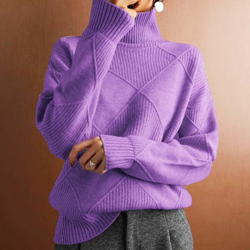 Viola | High Neck Knitwear