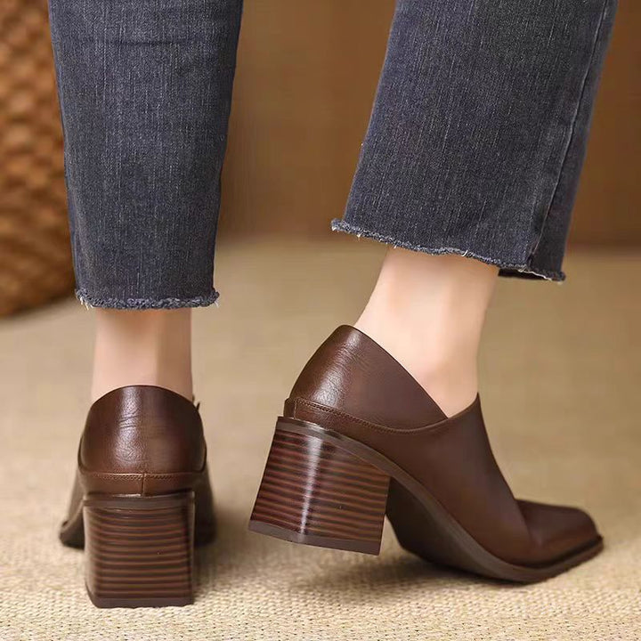 Jessica | Luxury Ankle Boots with Low Heel