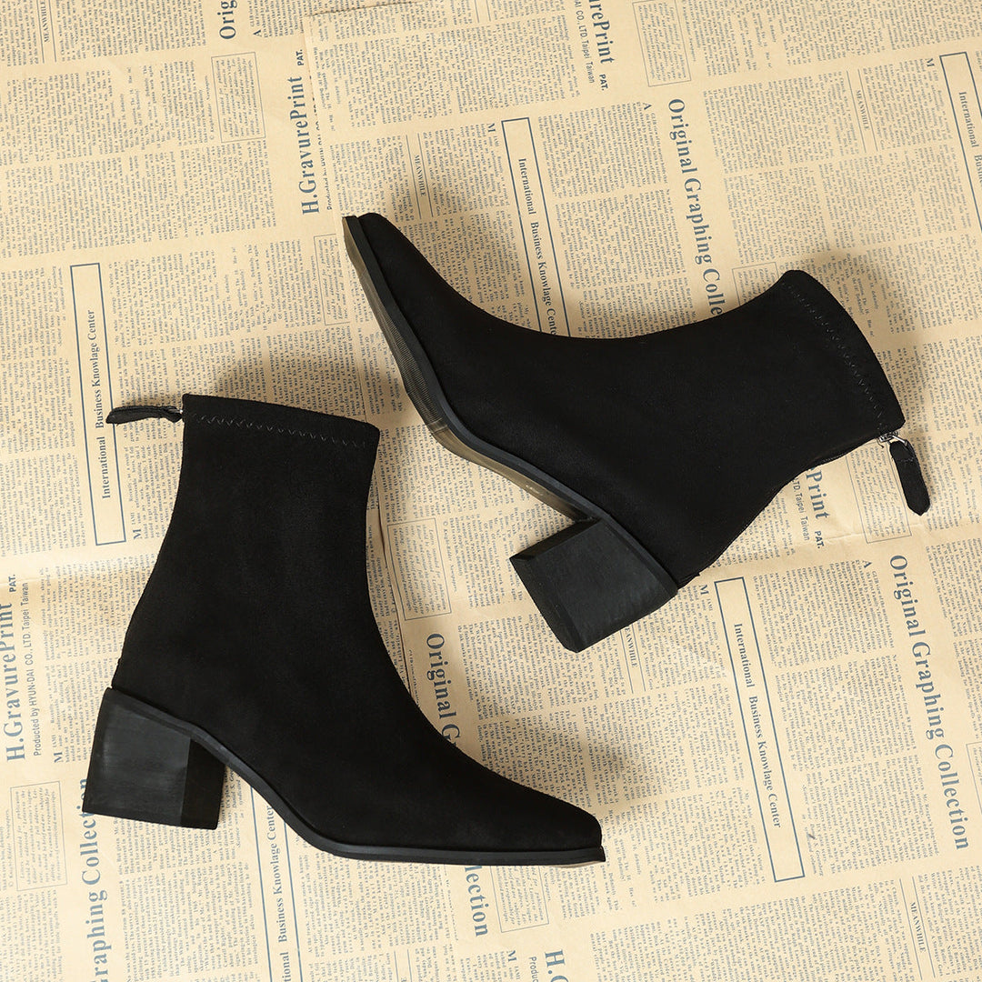 Giuliana | Elegant Suede Ankle Boots