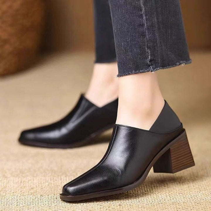 Jessica | Luxury Ankle Boots with Low Heel