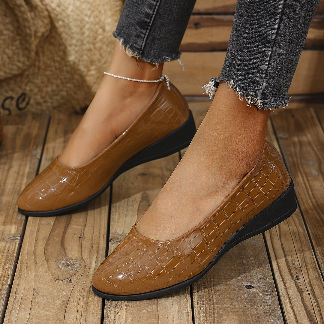 Zemiryahh | Elegant Shoes with Soft Wedge