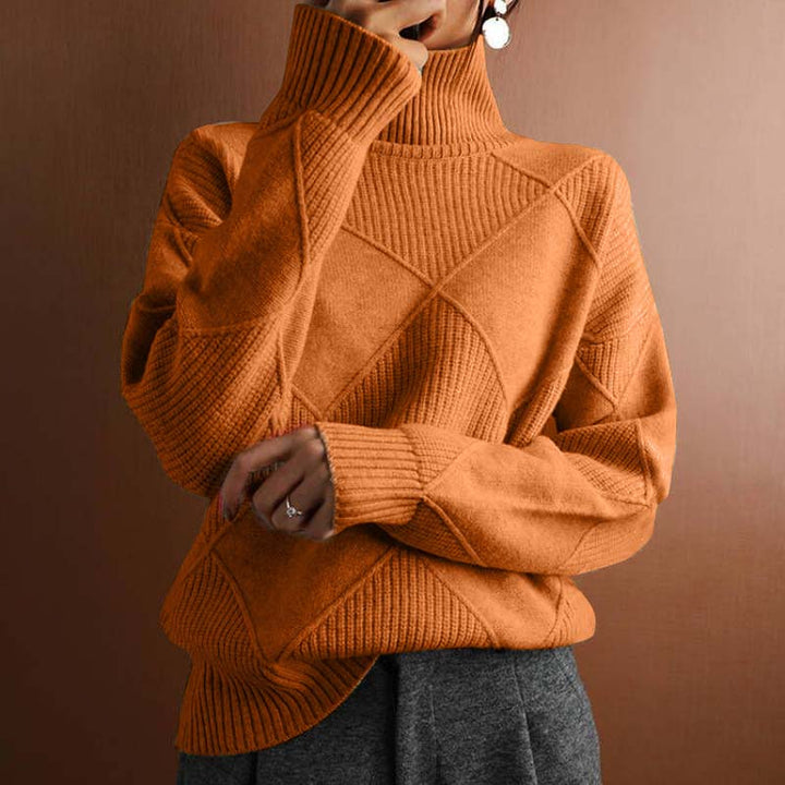 Viola | High Neck Knitwear