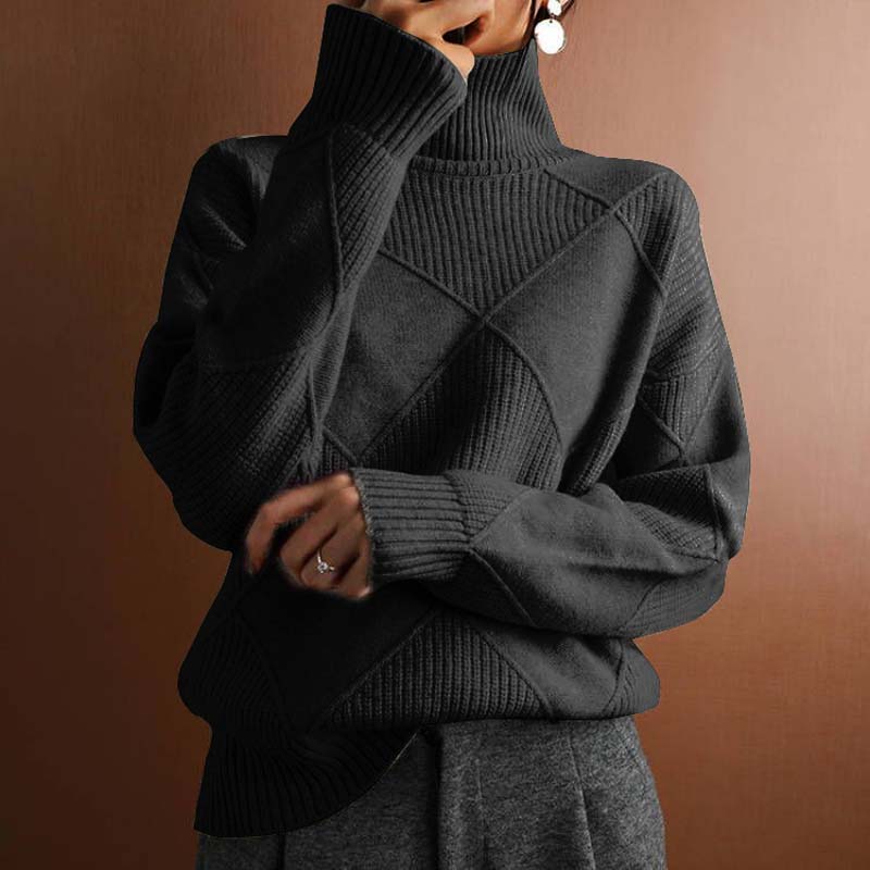 Viola | High Neck Knitwear