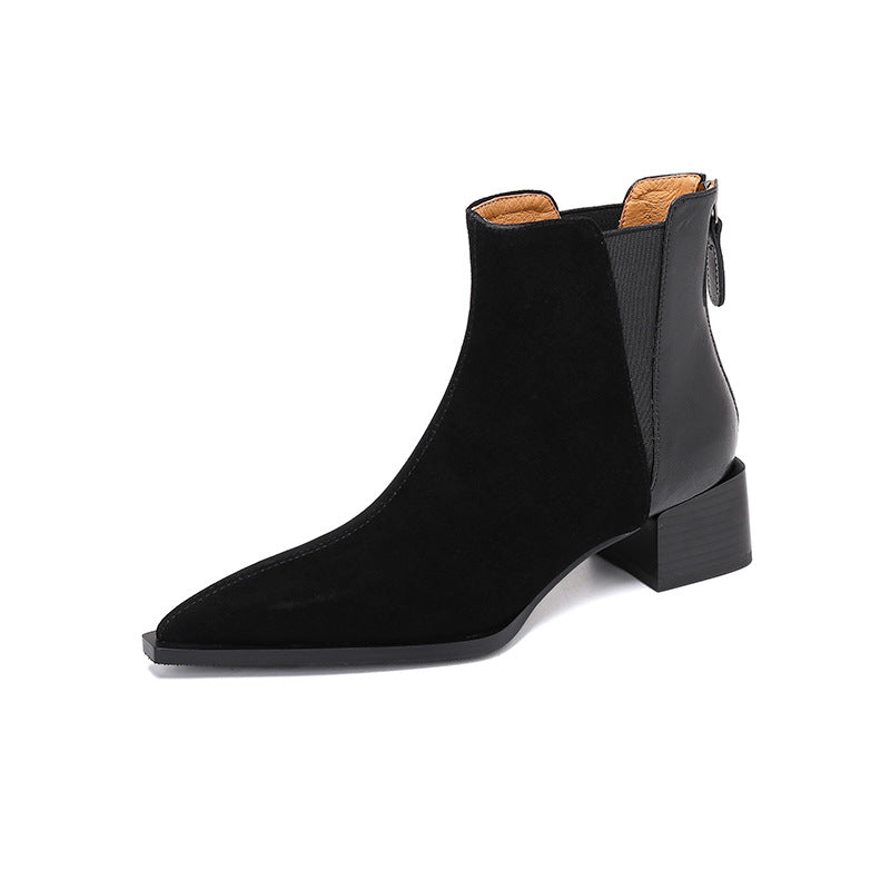 Verena | Soft and Refined Ankle Boots with Comfortable Heel