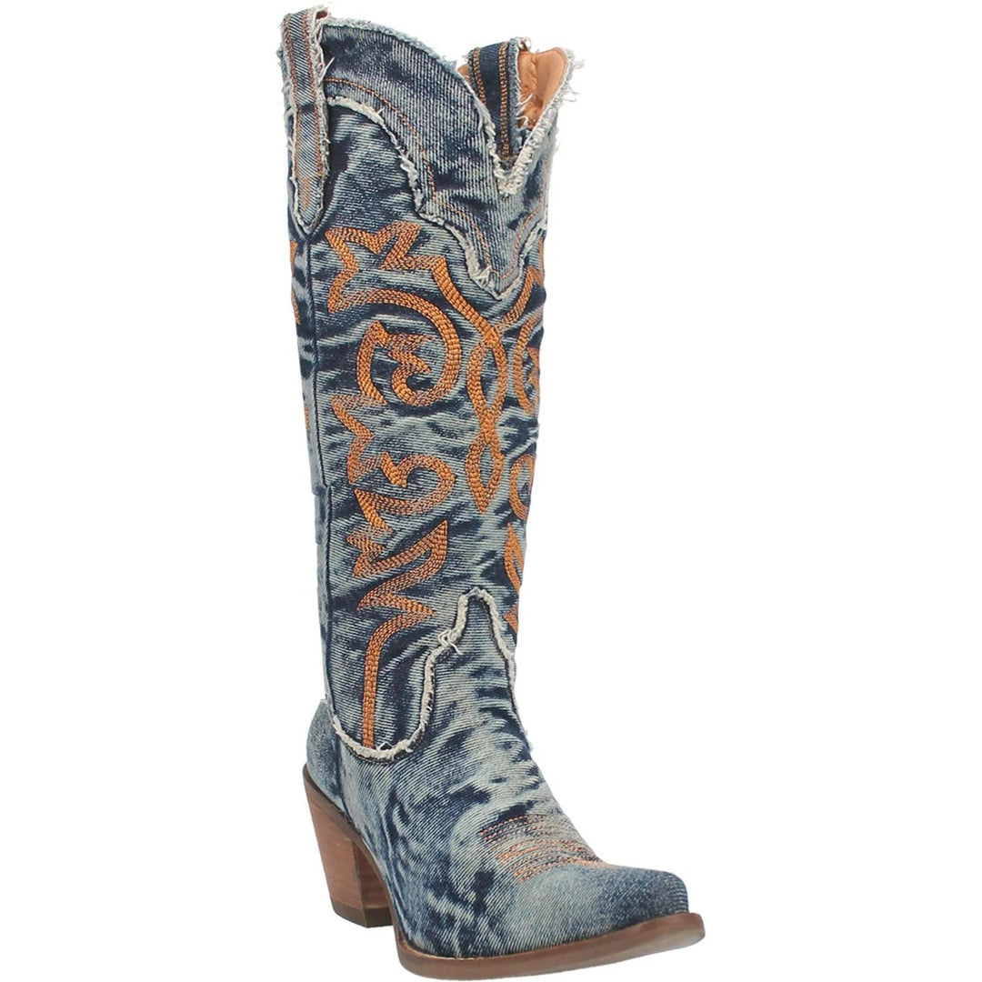Dakota™ | Denim Western Boots