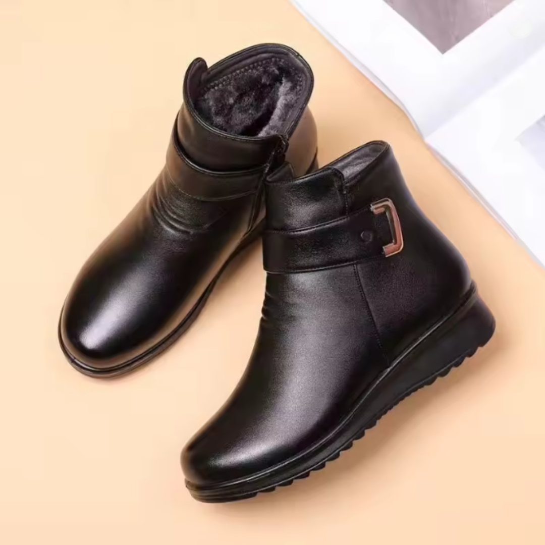Lina | Comfortable and Warm Ankle Boots