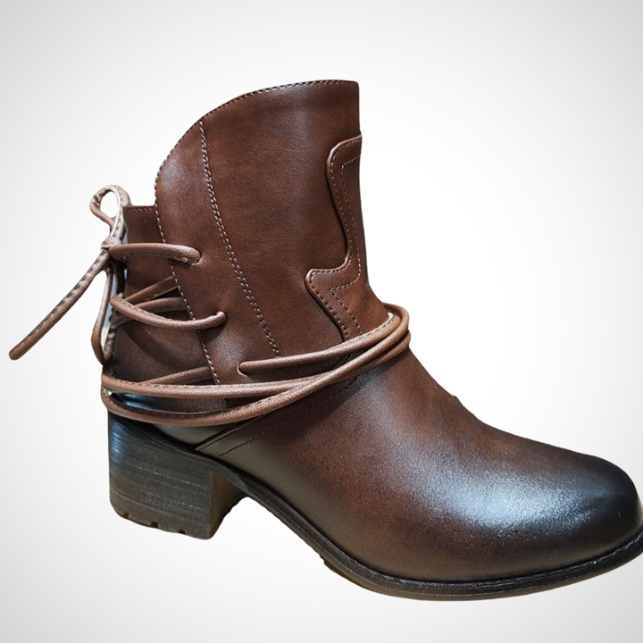 Riley™ | Vintage Leather Ankle Boots