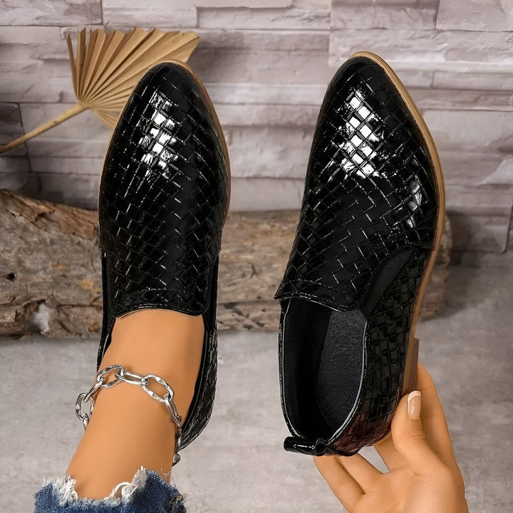 Alexia | Elegant Leather Orthopedic Oxford Shoes