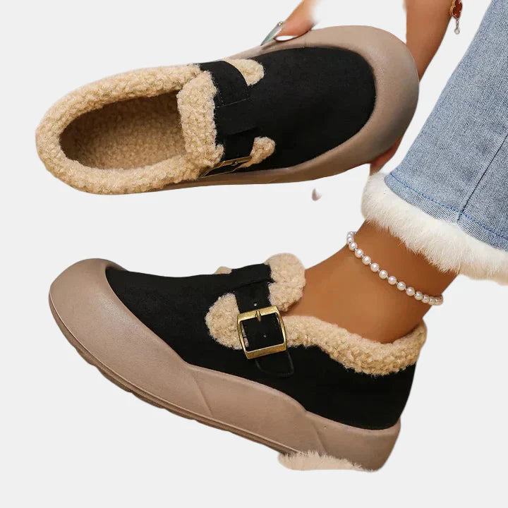 Beatrice | Orthopedic Cotton Slippers with Warm Lining