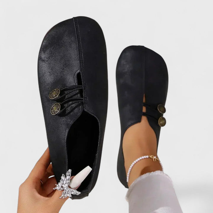 Teresa | Orthopedic Moccasins in Soft Suede Leather