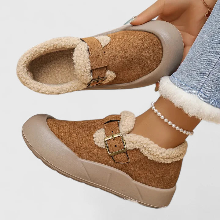 Beatrice | Orthopedic Cotton Slippers with Warm Lining