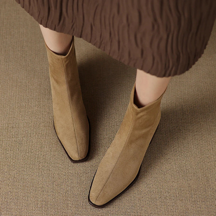 Giuliana | Elegant Suede Ankle Boots