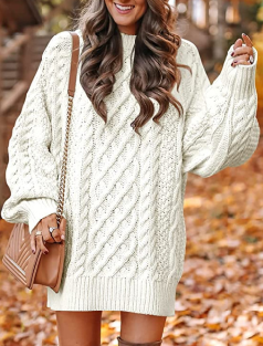 Lenora™ | Cable Knit Sweater