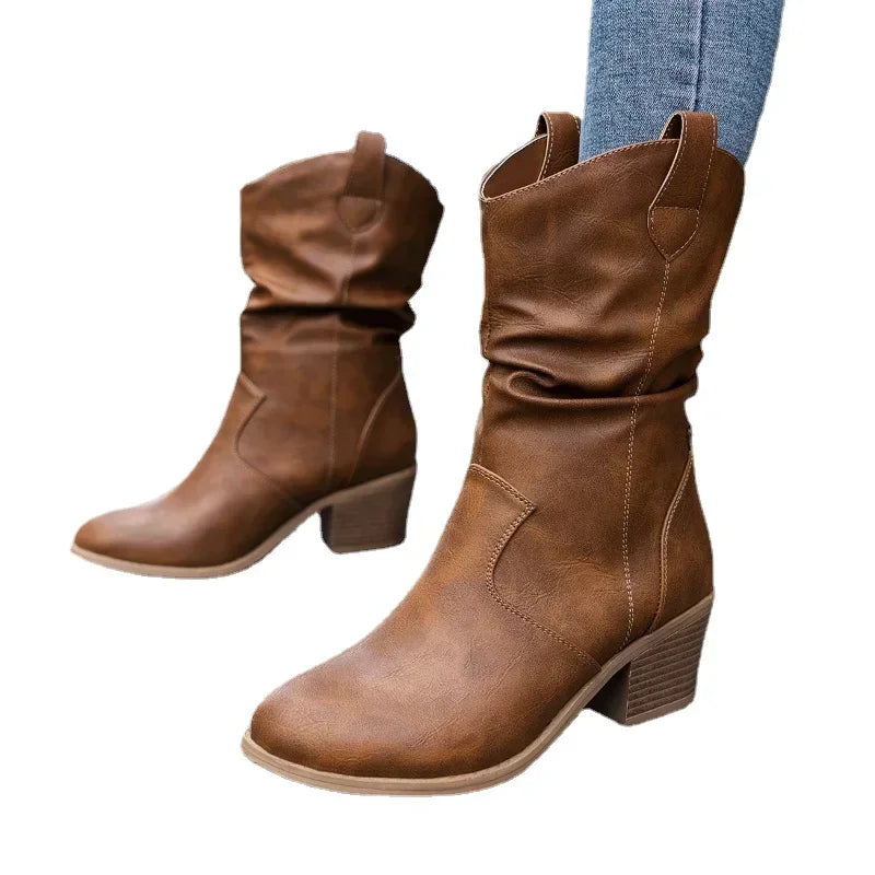 Julia | Autumn Leather Boots