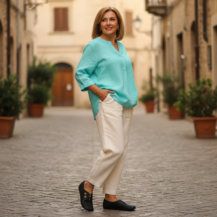 Teresa | Orthopedic Moccasins in Soft Suede Leather