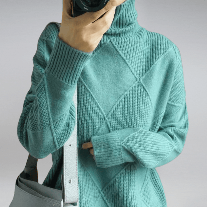 Carrie™ | Soft turtleneck sweater