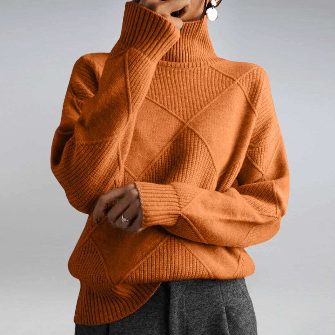 Carrie™ | Soft turtleneck sweater