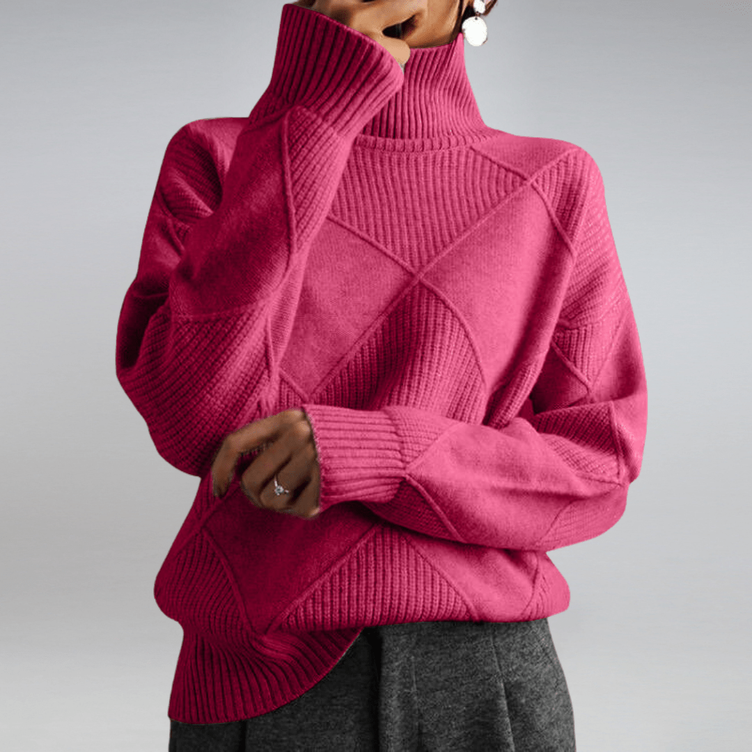 Carrie™ | Soft turtleneck sweater