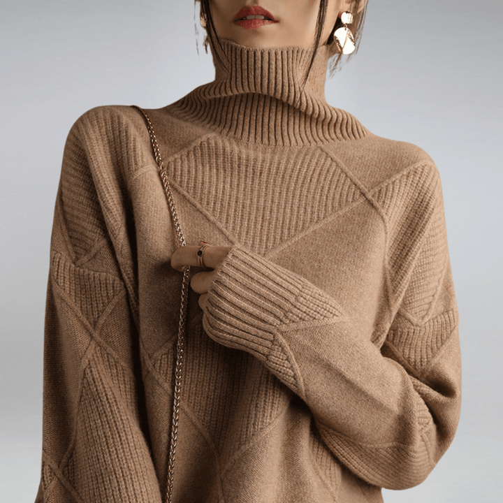 Carrie™ | Soft turtleneck sweater