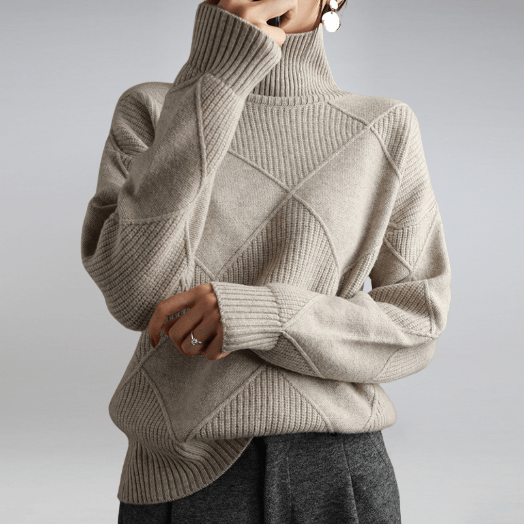 Carrie™ | Soft turtleneck sweater