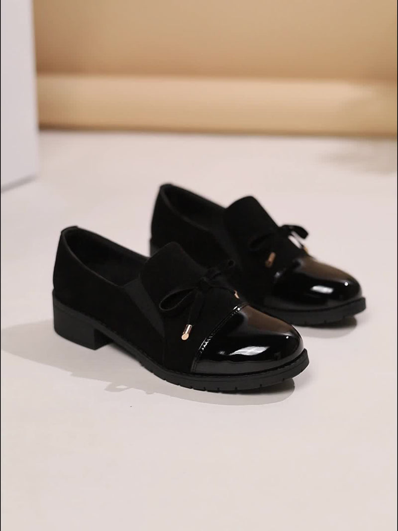 Virna | Comfortable and Elegant Loafers with Bow