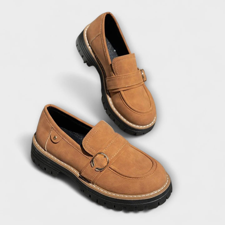Lora | Casual Loafers with Round Toe