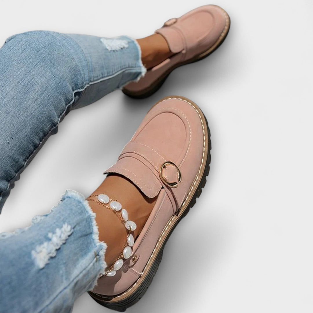 Lora | Casual Loafers with Round Toe