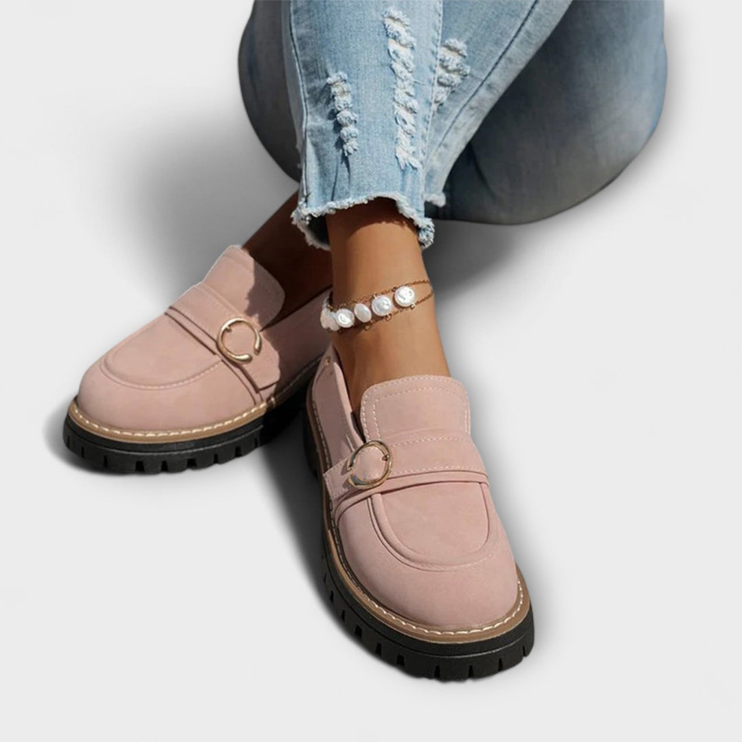 Lora | Casual Loafers with Round Toe