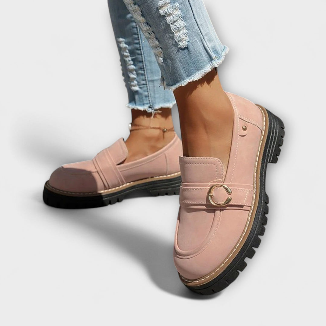 Lora | Casual Loafers with Round Toe