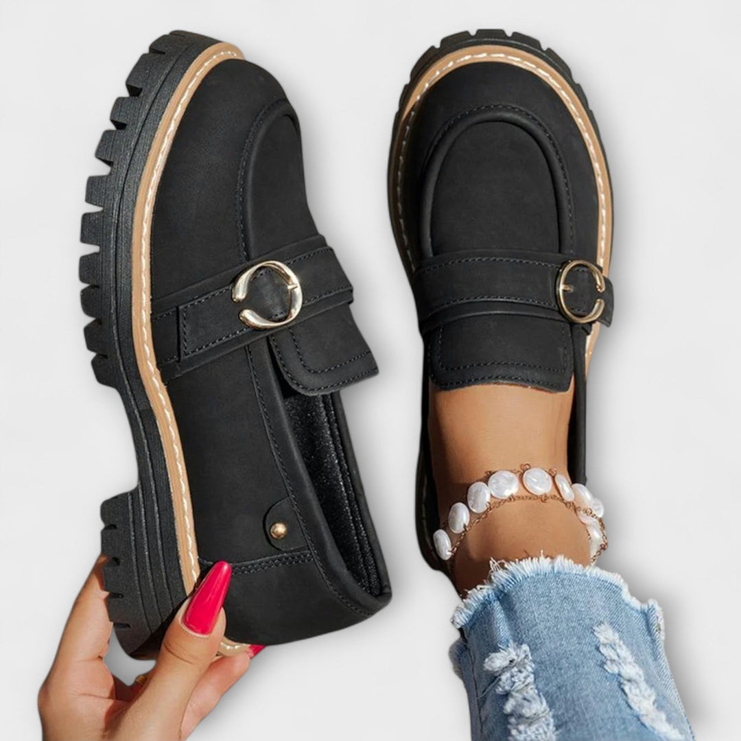 Lora | Casual Loafers with Round Toe