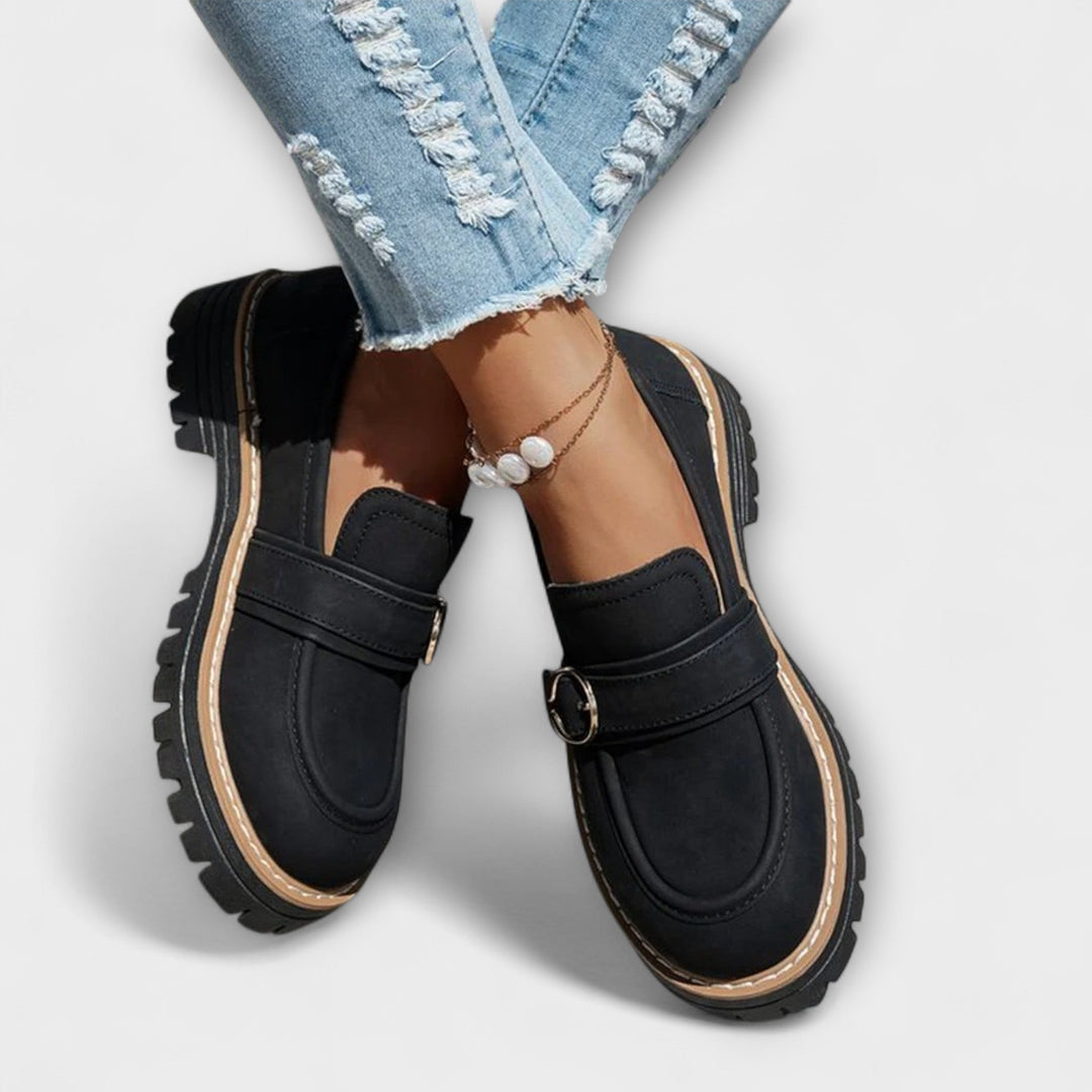 Lora | Casual Loafers with Round Toe
