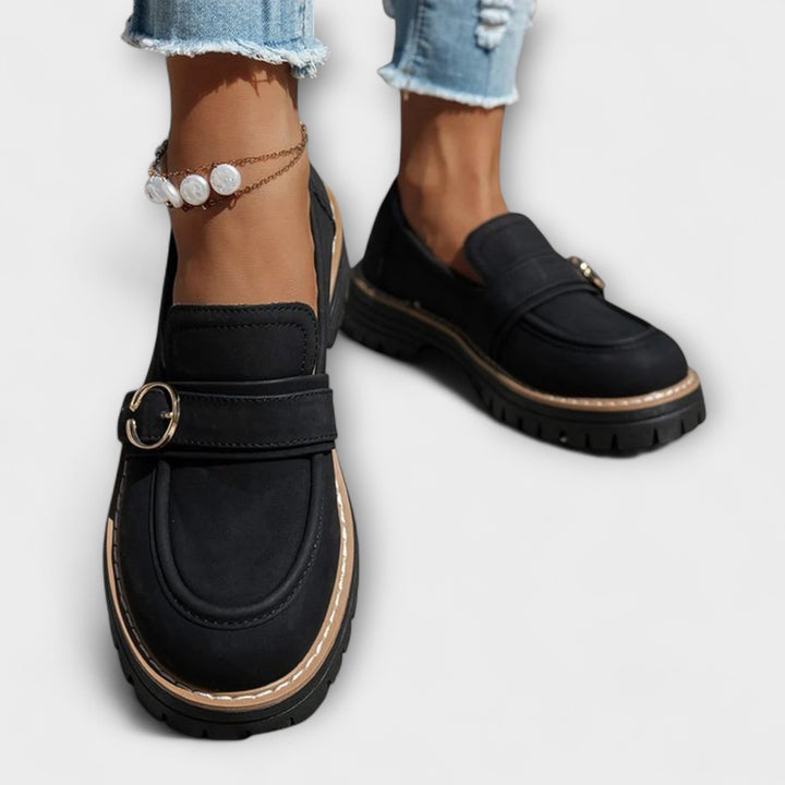 Lora | Casual Loafers with Round Toe